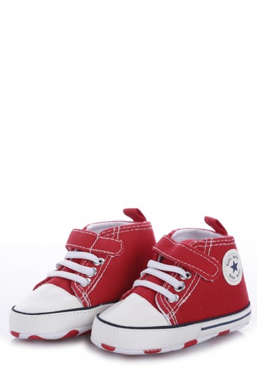 Παπουτσάκια αγκαλιάς κόκκινα K4PARED