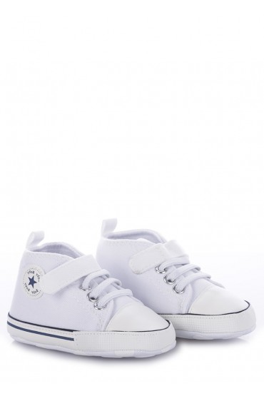 Παπουτσάκια αγκαλιάς άσπρα K4WHITE