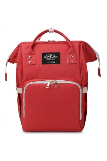 Γυναικεία mommy backpack κόκκινη K4MREDS2