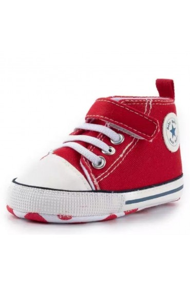 Παπουτσάκια αγκαλιάς κόκκινα K4PARED