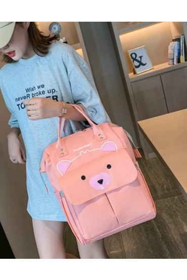 Γυναικεία mommy backpack ροζ K4BPINKS2