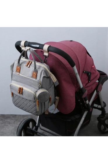 Γυναικεία mommy backpack γκρι K5MGRAYS3