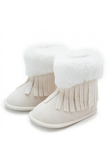 Παπουτσάκια αγκαλιάς άσπρα K4BOOTSWHITE