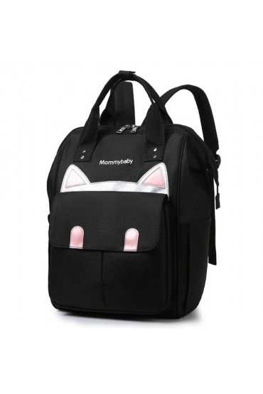 Γυναικεία mommy backpack μαύρο K6MCBLACKS2