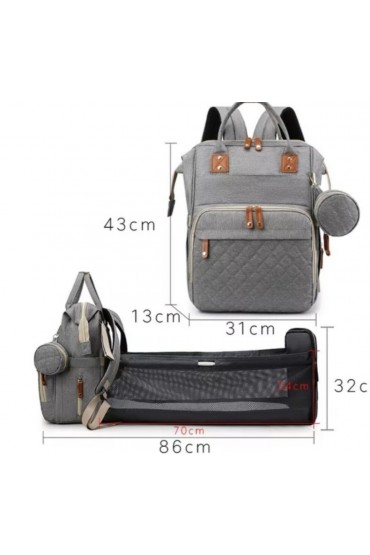 Γυναικεία mommy backpack ροζ K5MPINKS2