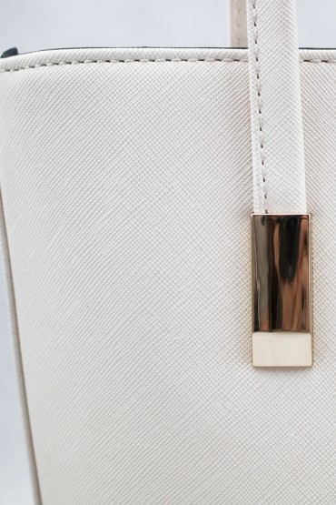 Γυναικεία άσπρη τσάντα