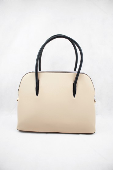 Γυναικεία μπεζ τσάντα