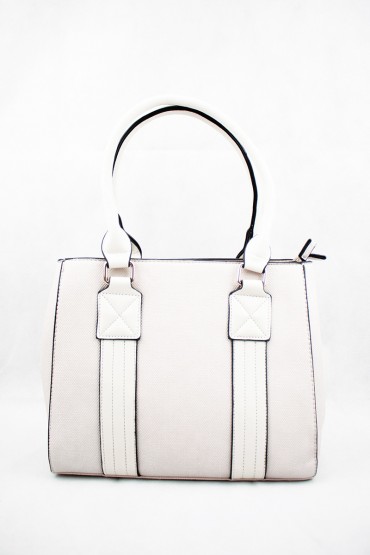 Γυναικεία μπεζ τσάντα