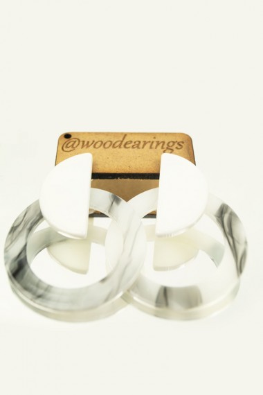 Plexiglass σκουλαρίκια TH1PL3S2