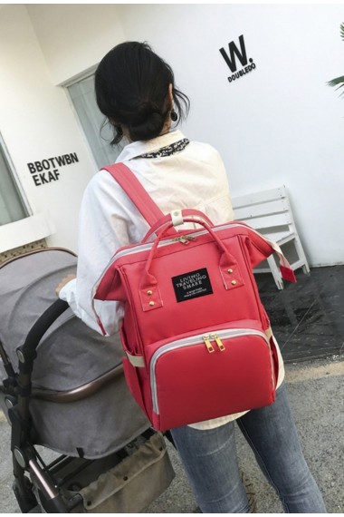 Γυναικεία mommy backpack κόκκινη K4MREDS2