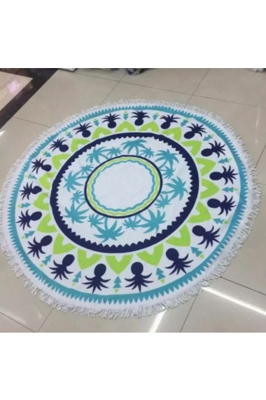 Πετσέτα θαλάσσης στρογγυλή K4TH4S2