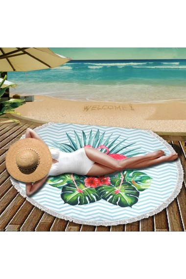 Πετσέτα θαλάσσης στρογγυλή K4TH2S2