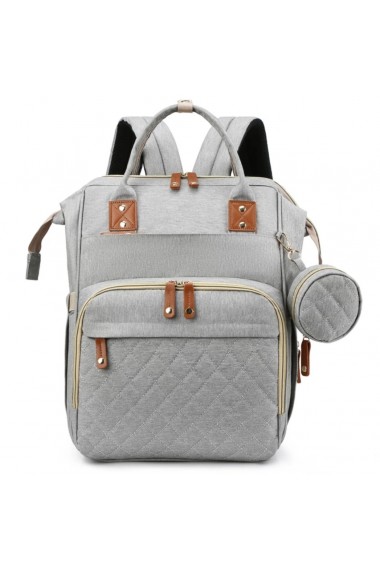 Γυναικεία mommy backpack γκρι K5MGRAYS3