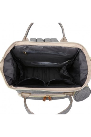 Γυναικεία mommy backpack γκρι K5MGRAYS3