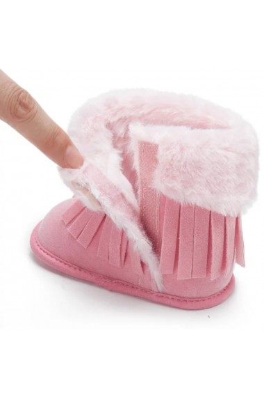 Παπουτσάκια αγκαλιάς γκρι K4BOOTSGRAY1