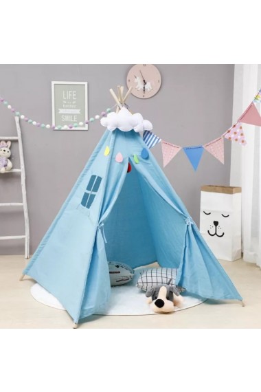 Παιδική σκηνή μπλε K6TENTBLUE