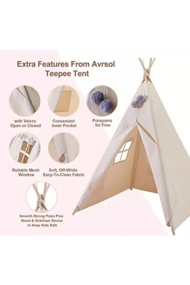 Παιδική σκηνή κίτρινη K6TENYELLOW