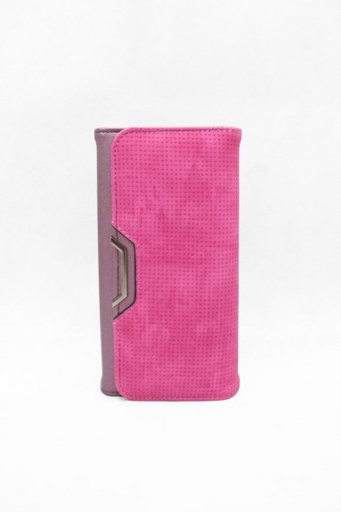 Γυναικείο ροζ πορτοφόλι