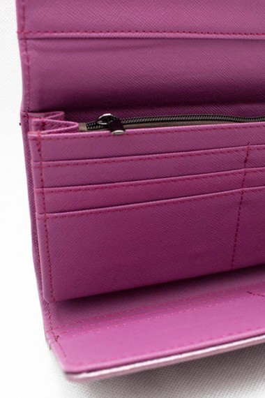 Γυναικείο ροζ πορτοφόλι